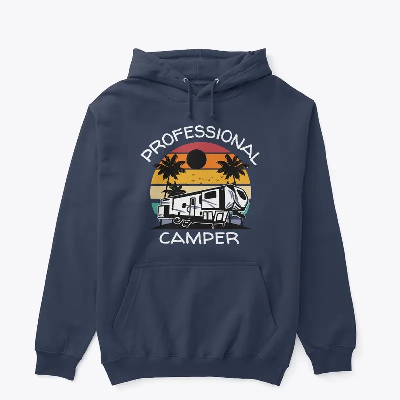 Professional Camper Beach Hoodie